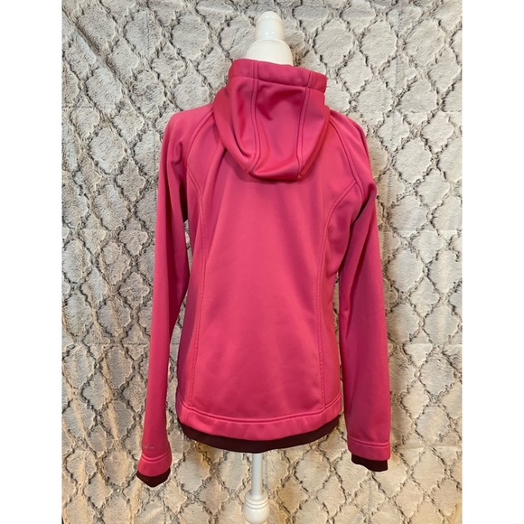 Hot Pink Columbia Zip Up Hoodie - Picture 3 of 4